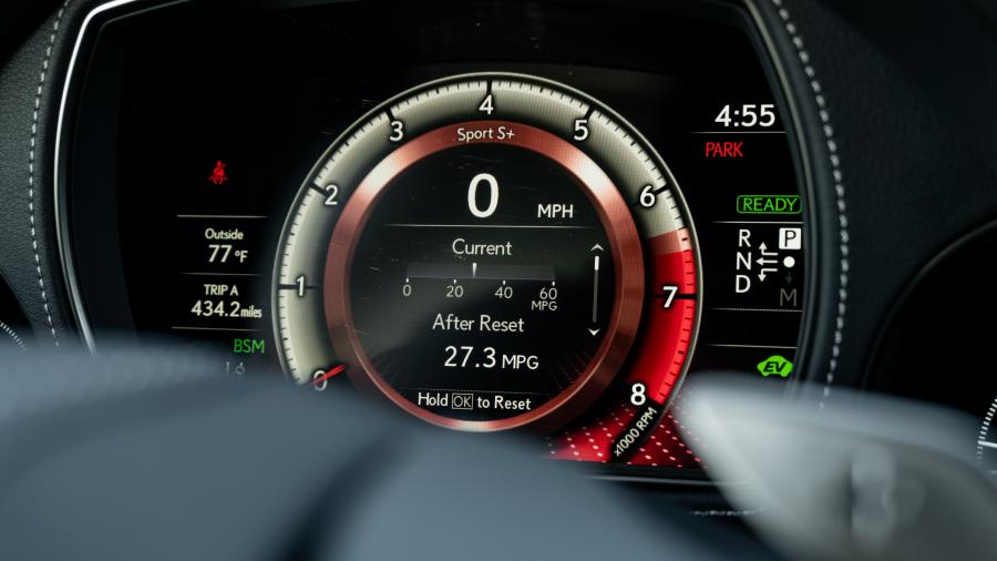 Панель приборов Lexus LS500h 2017 года  (NA) (фото 14 из 40)